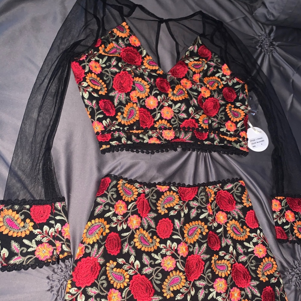 Fashion Nova Multicolor Two Piece Set